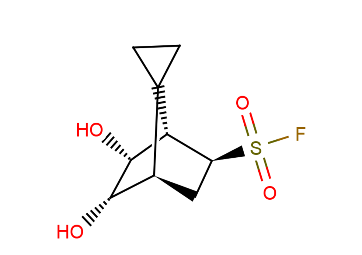 rac-(1R,3S,4S,5R,6S)-5,6-dihydroxyspiro[bicyclo[2.2.1]heptane-7,1'-cyclopropane]-3-sulfonyl fluoride