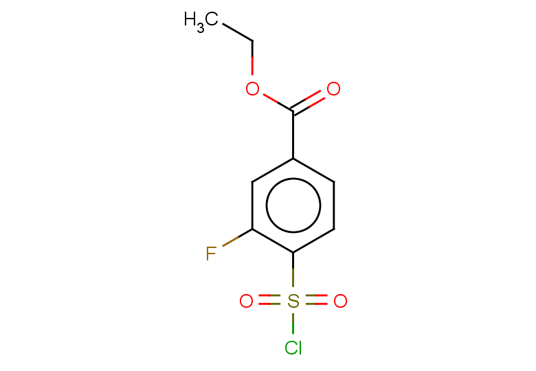 ethyl 4-(chlorosulfonyl)-3-fluorobenzoate