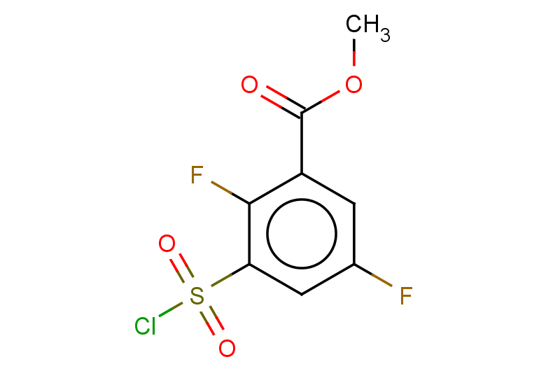 methyl 3-(chlorosulfonyl)-2,5-difluorobenzoate