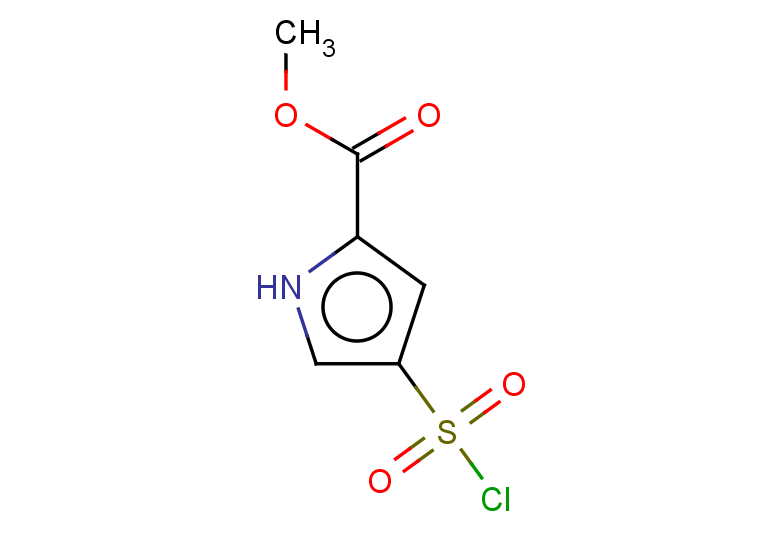 methyl 4-(chlorosulfonyl)-1H-pyrrole-2-carboxylate