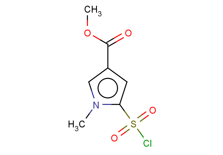 methyl 5-(chlorosulfonyl)-1-methyl-1H-pyrrole-3-carboxylate
