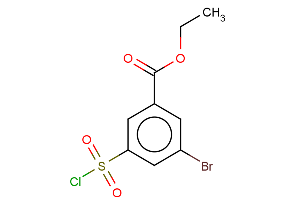 ethyl 3-bromo-5-(chlorosulfonyl)benzoate