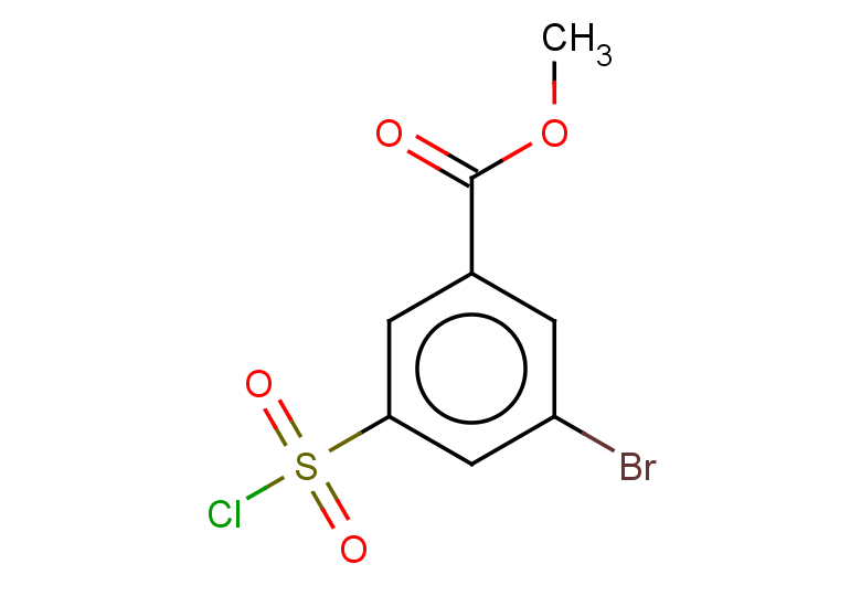 methyl 3-bromo-5-(chlorosulfonyl)benzoate