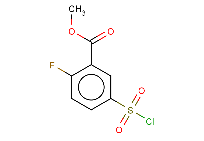 methyl 5-(chlorosulfonyl)-2-fluorobenzoate
