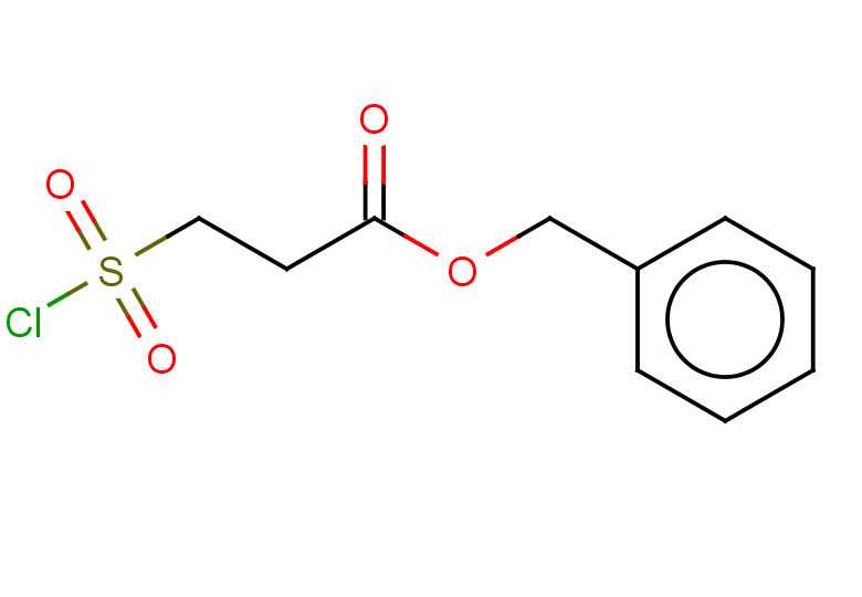 benzyl 3-(chlorosulfonyl)propanoate