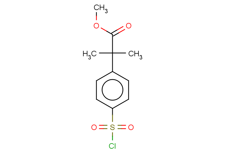 methyl 2-[4-(chlorosulfonyl)phenyl]-2-methylpropanoate