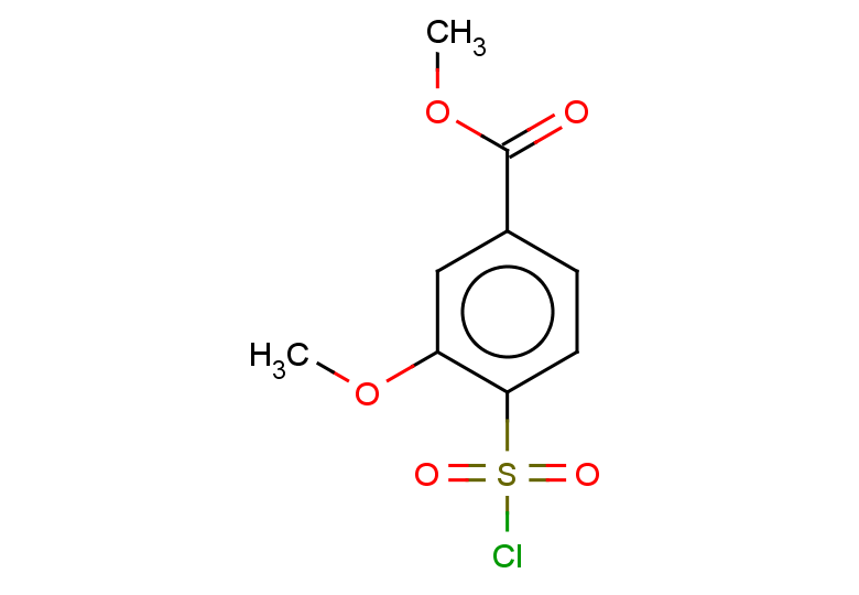 methyl 4-(chlorosulfonyl)-3-methoxybenzoate
