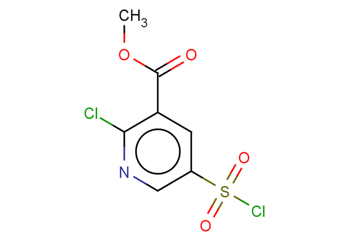 methyl 2-chloro-5-(chlorosulfonyl)pyridine-3-carboxylate