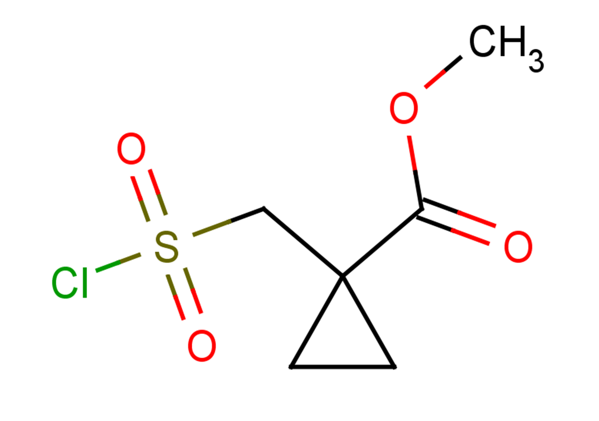 methyl 1-[(chlorosulfonyl)methyl]cyclopropane-1-carboxylate