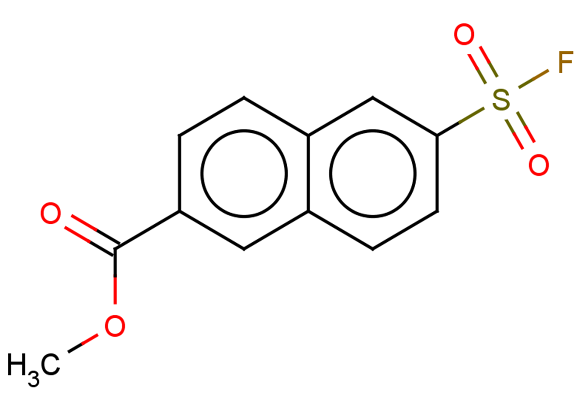 methyl 6-(fluorosulfonyl)naphthalene-2-carboxylate