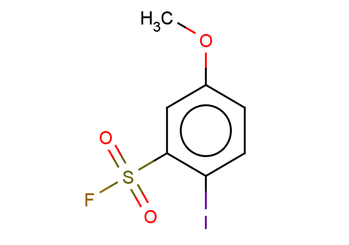 2-iodo-5-methoxybenzene-1-sulfonyl fluoride