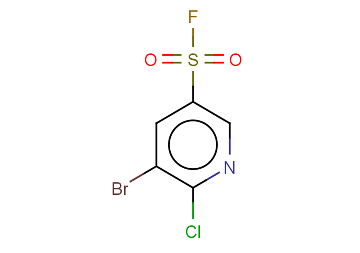 5-bromo-6-chloropyridine-3-sulfonyl fluoride