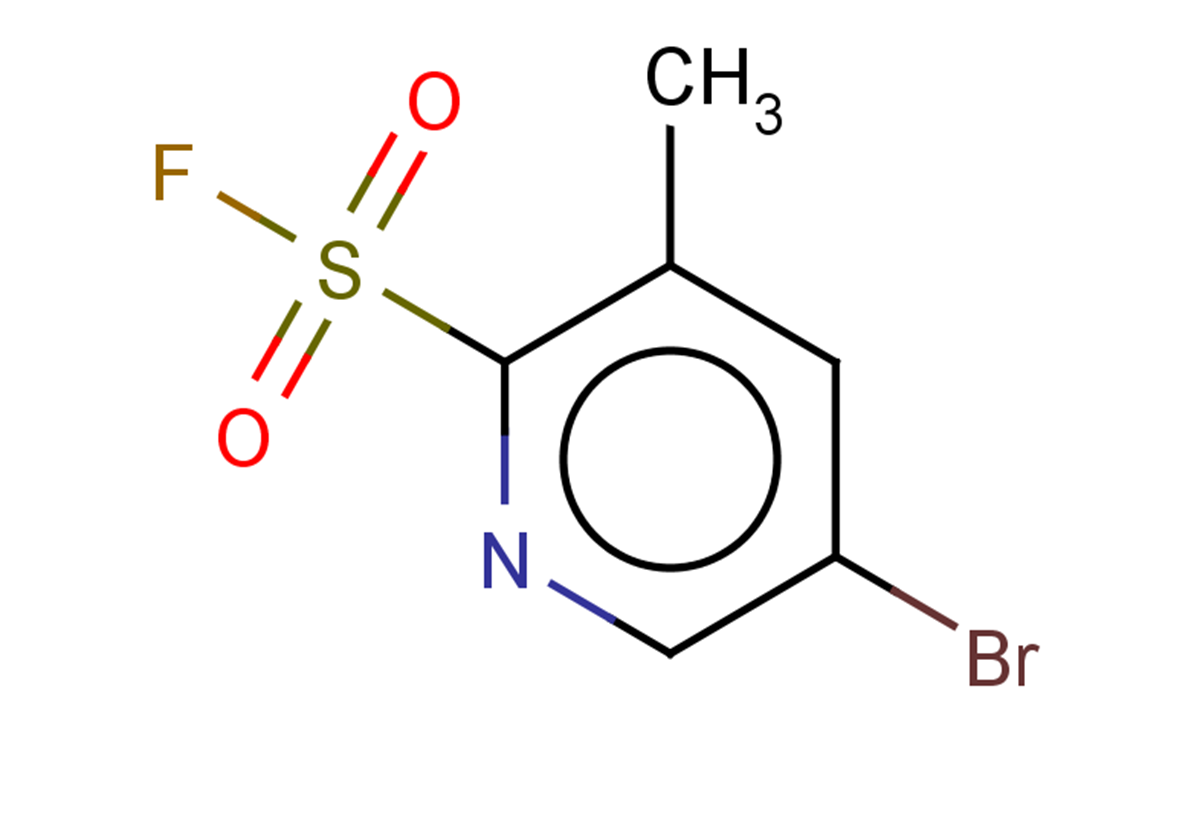 5-bromo-3-methylpyridine-2-sulfonyl fluoride