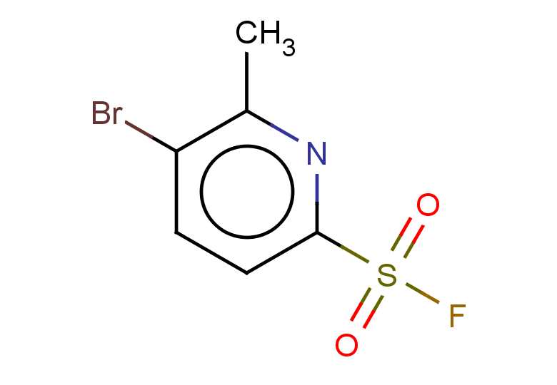 5-bromo-6-methylpyridine-2-sulfonyl fluoride