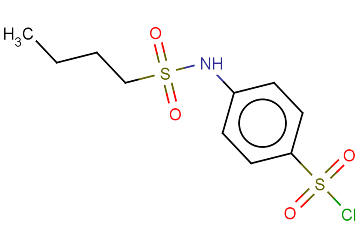 4-(butane-1-sulfonamido)benzene-1-sulfonyl chloride