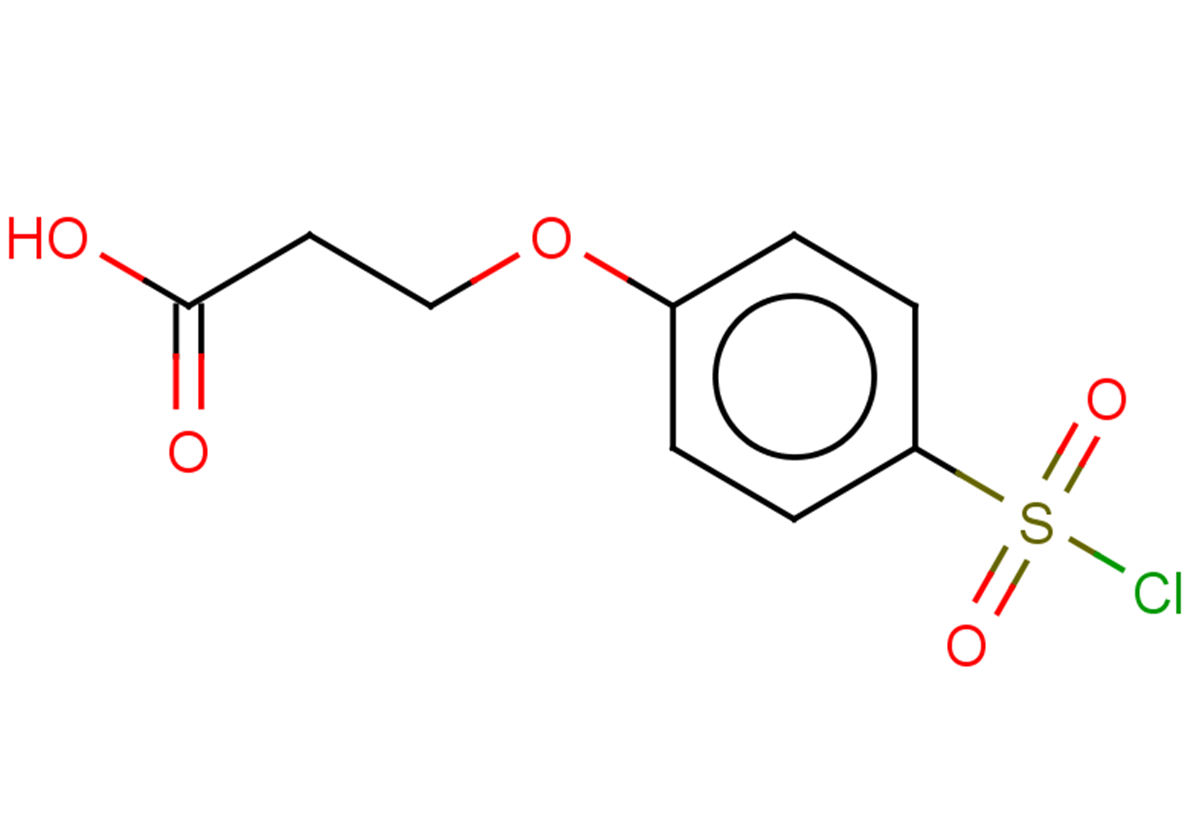 3-[4-(chlorosulfonyl)phenoxy]propanoic acid