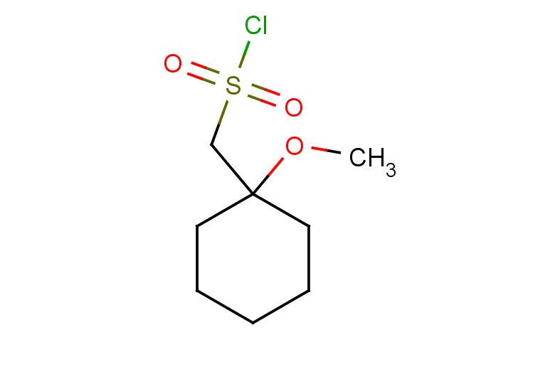 (1-methoxycyclohexyl)methanesulfonyl chloride
