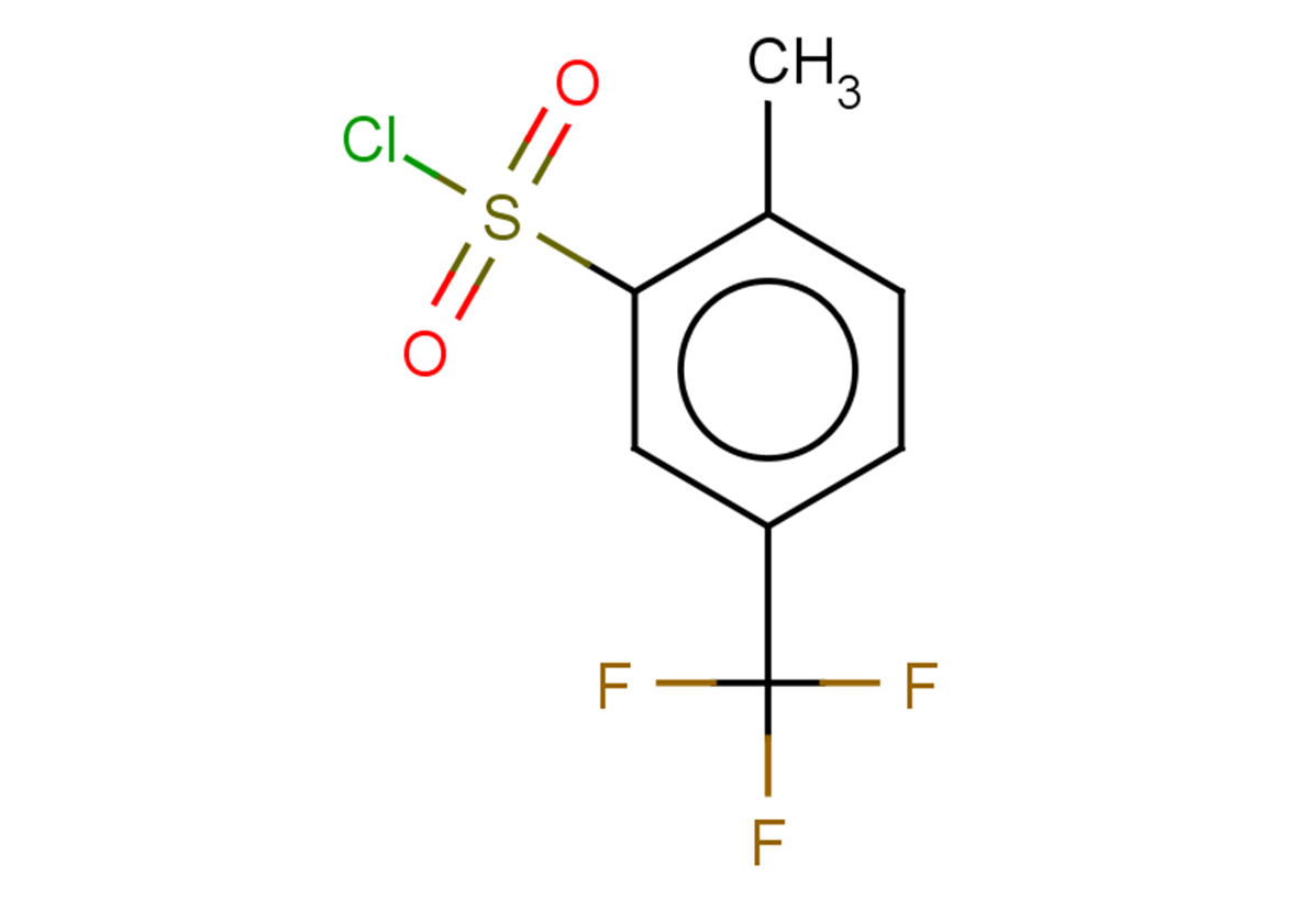 2-methyl-5-(trifluoromethyl)benzene-1-sulfonyl chloride