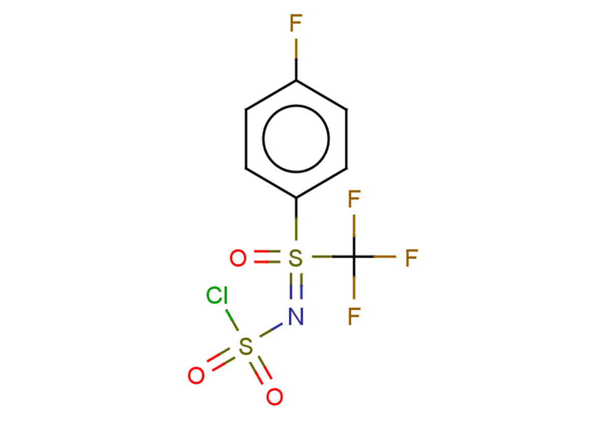 [(chlorosulfonyl)imino](4-fluorophenyl)(trifluoromethyl)-lambda6-sulfanone