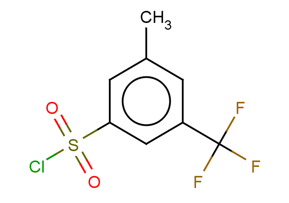 3-methyl-5-(trifluoromethyl)benzene-1-sulfonyl chloride