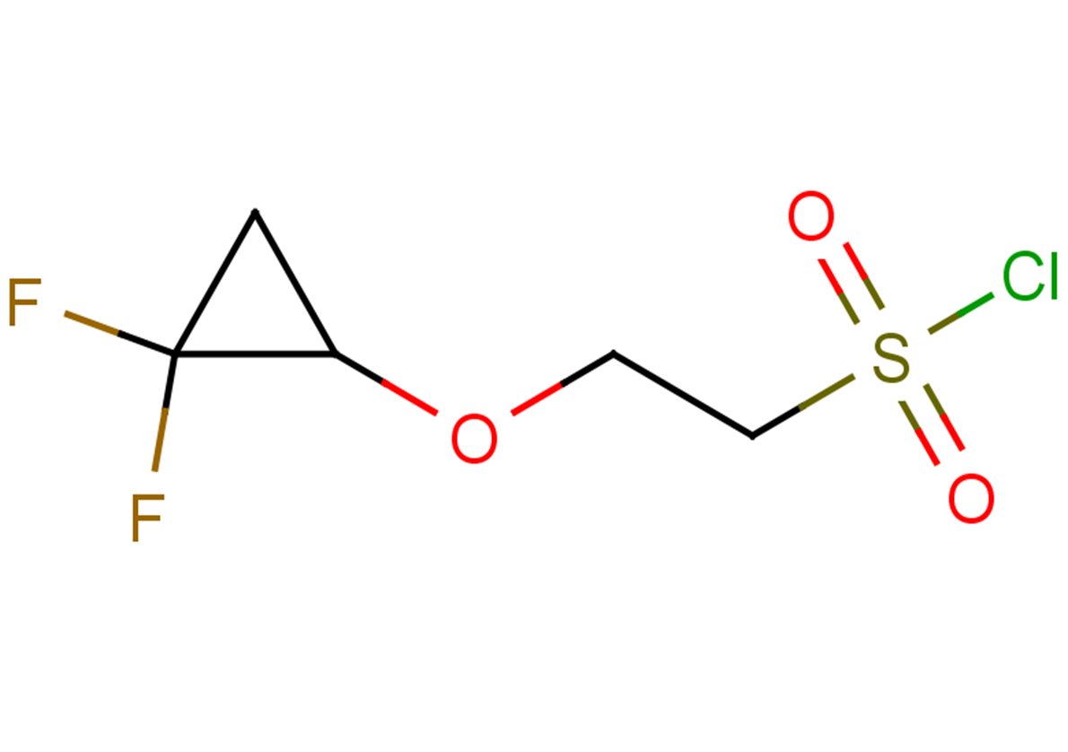 2-(2,2-difluorocyclopropoxy)ethane-1-sulfonyl chloride