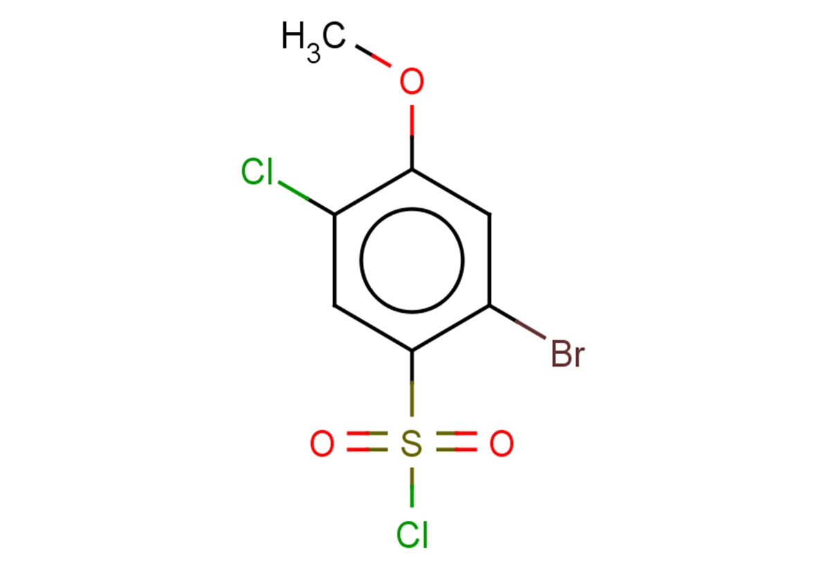 2-bromo-5-chloro-4-methoxybenzene-1-sulfonyl chloride