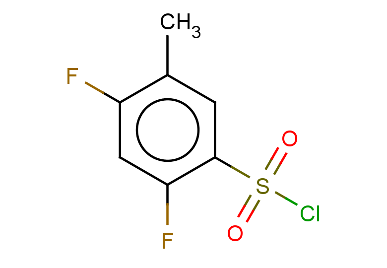 2,4-difluoro-5-methylbenzene-1-sulfonyl chloride