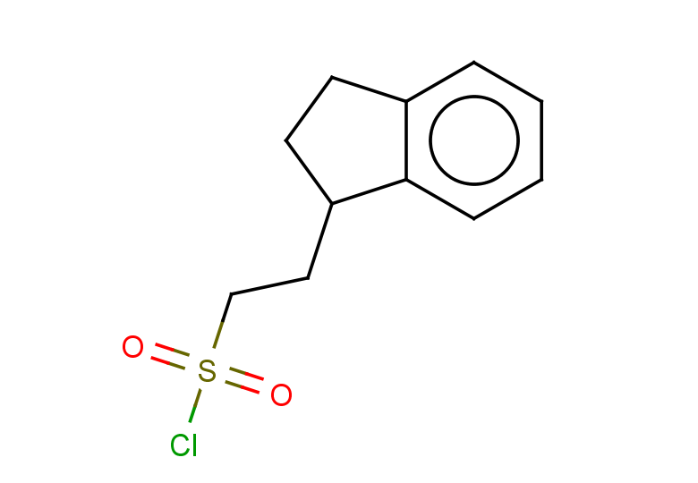 2-(2,3-dihydro-1H-inden-1-yl)ethane-1-sulfonyl chloride