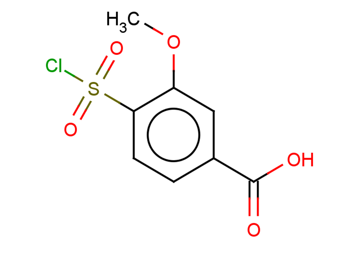 4-(chlorosulfonyl)-3-methoxybenzoic acid
