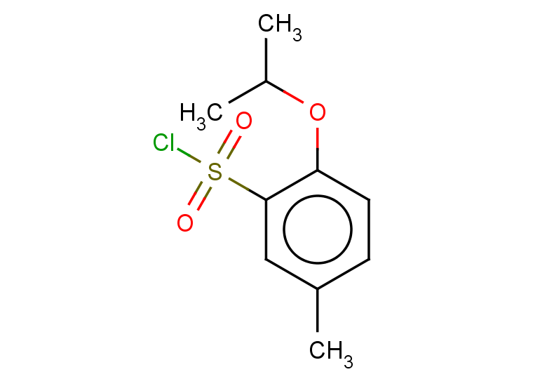 5-methyl-2-(propan-2-yloxy)benzene-1-sulfonyl chloride