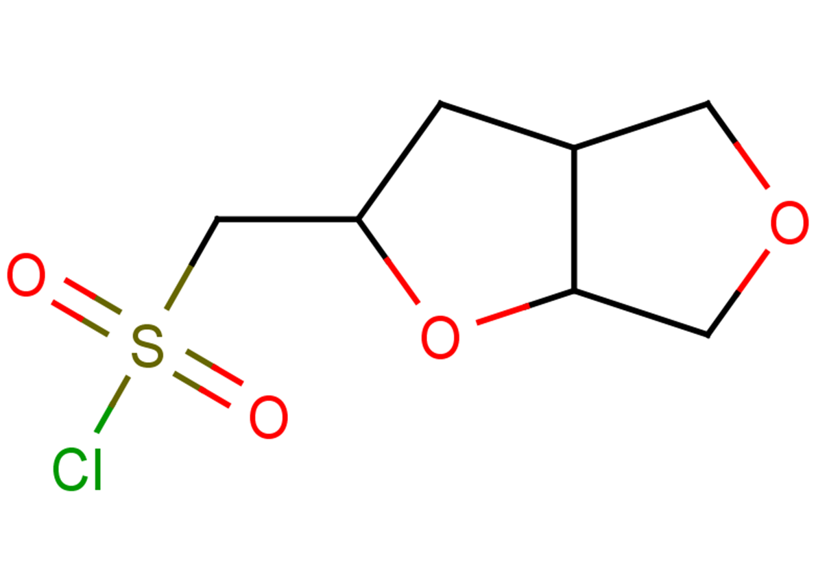 {hexahydrofuro[2,3-c]furan-2-yl}methanesulfonyl chloride, Mixture of diastereomers