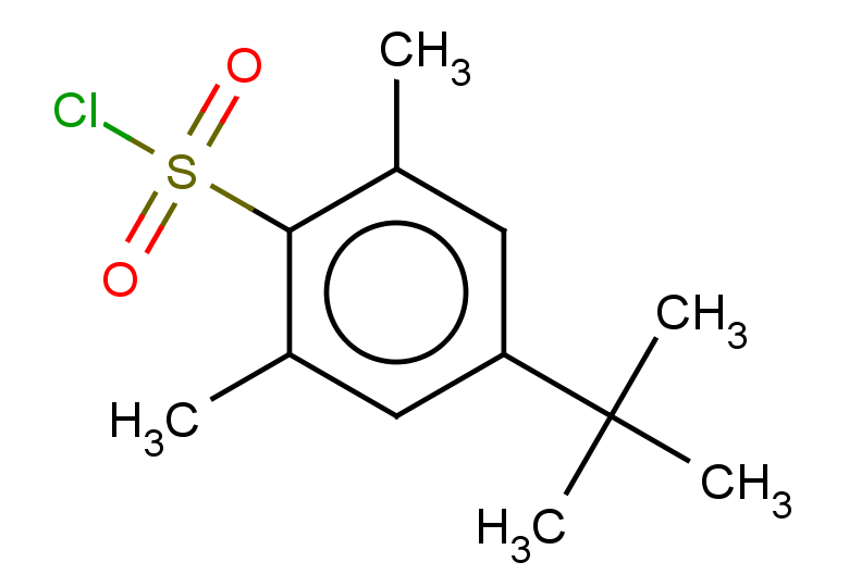 4-tert-butyl-2,6-dimethylbenzene-1-sulfonyl chloride