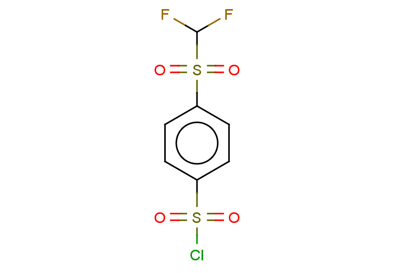 4-difluoromethanesulfonylbenzene-1-sulfonyl chloride