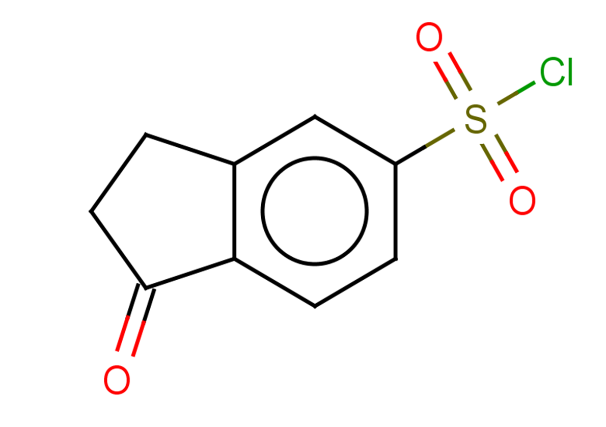1-oxo-2,3-dihydro-1H-indene-5-sulfonyl chloride