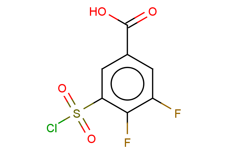 3-(chlorosulfonyl)-4,5-difluorobenzoic acid