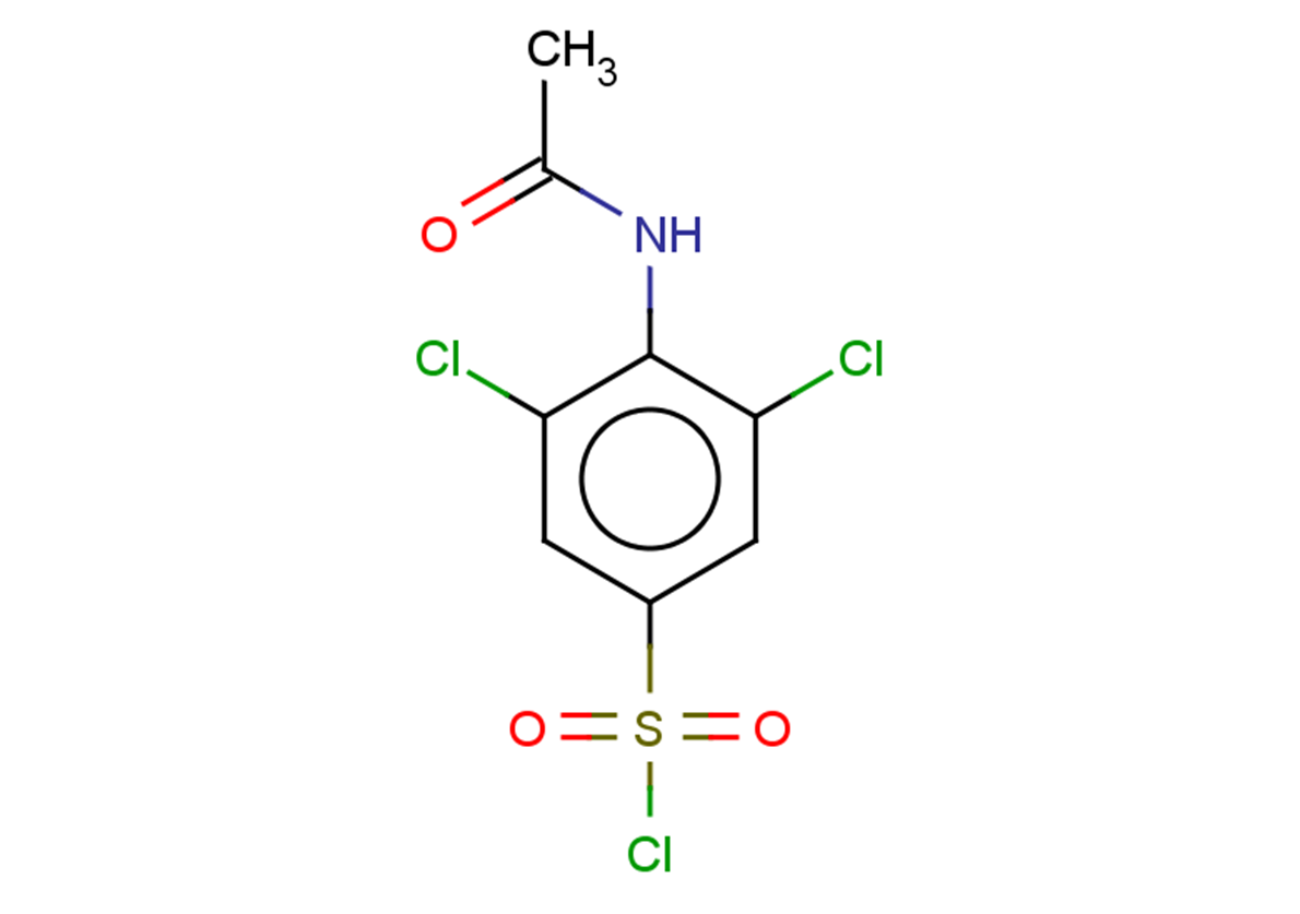 3,5-dichloro-4-acetamidobenzene-1-sulfonyl chloride