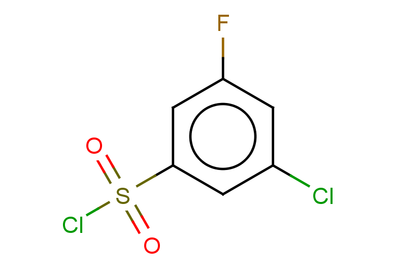 3-chloro-5-fluorobenzene-1-sulfonyl chloride