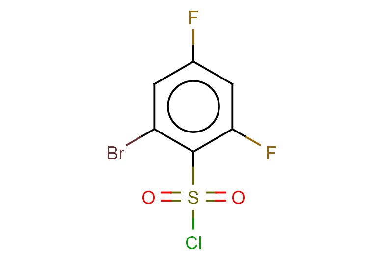 2-bromo-4,6-difluorobenzene-1-sulfonyl chloride