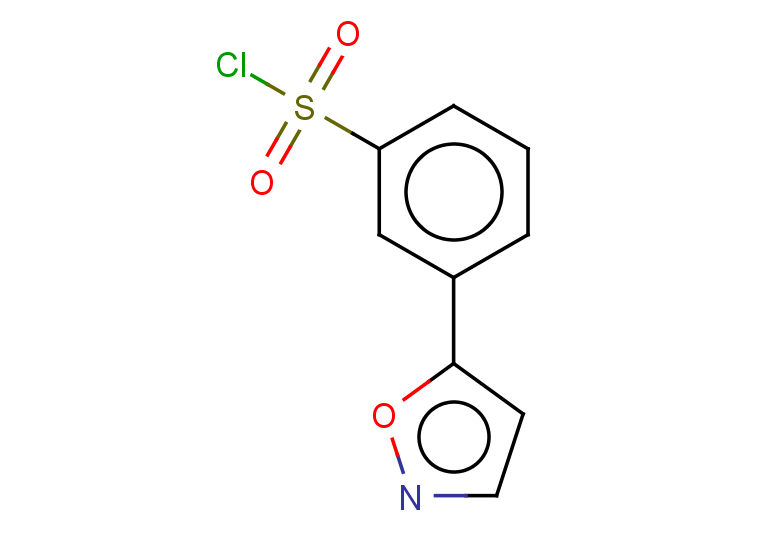3-(1,2-oxazol-5-yl)benzene-1-sulfonyl chloride