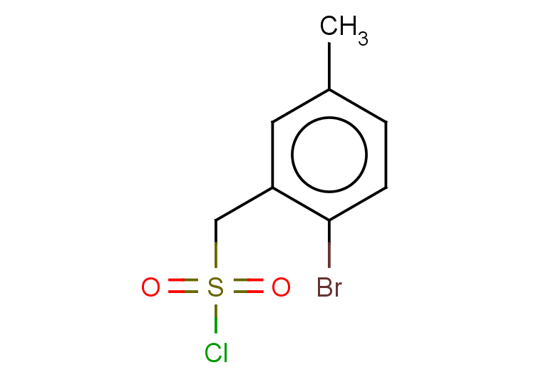 (2-bromo-5-methylphenyl)methanesulfonyl chloride