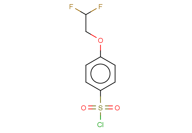4-(2,2-difluoroethoxy)benzene-1-sulfonyl chloride
