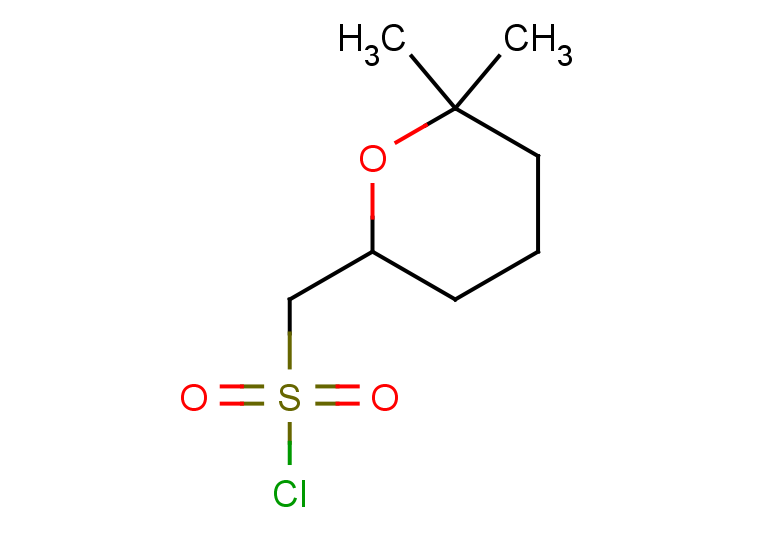 (6,6-dimethyloxan-2-yl)methanesulfonyl chloride