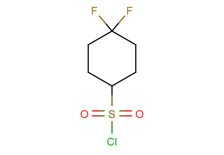 4,4-difluorocyclohexane-1-sulfonyl chloride