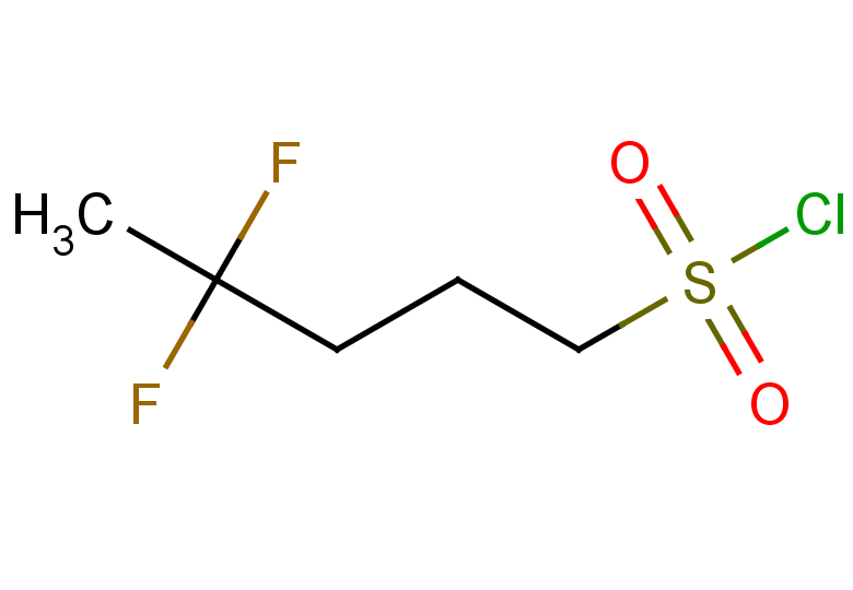 4,4-difluoropentane-1-sulfonyl chloride