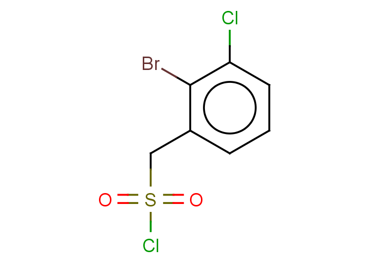 (2-bromo-3-chlorophenyl)methanesulfonyl chloride