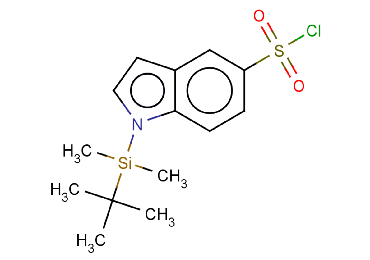 1-(tert-butyldimethylsilyl)-1H-indole-5-sulfonyl chloride