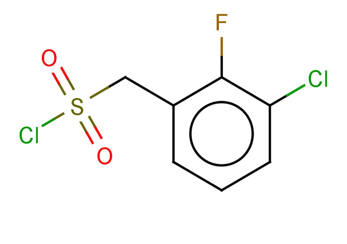 (3-chloro-2-fluorophenyl)methanesulfonyl chloride