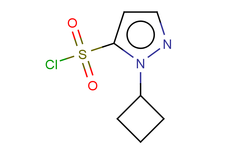 1-cyclobutyl-1H-pyrazole-5-sulfonyl chloride