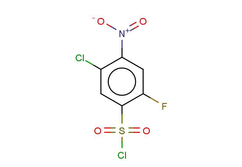 5-chloro-2-fluoro-4-nitrobenzene-1-sulfonyl chloride