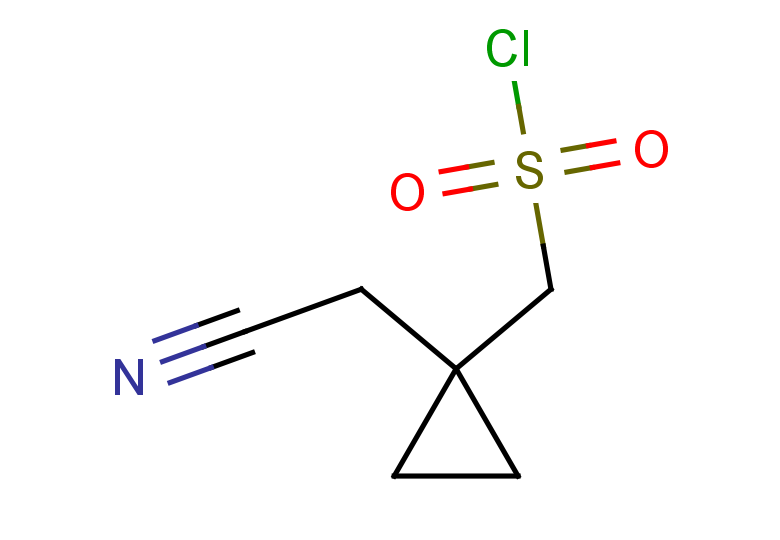 [1-(cyanomethyl)cyclopropyl]methanesulfonyl chloride